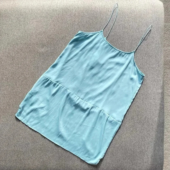 ZARA Beaded Front Tank Top Small - Picture 7 of 9